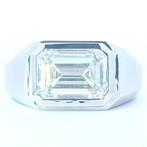Ring Platina - 8.00ct. tw. Diamant (Lab-grown) - HEREN, Sieraden, Tassen en Uiterlijk, Ringen, Nieuw