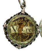 Reliekhouder - .800 zilver - 1750-1800 - Santa Cruz de, Antiek en Kunst