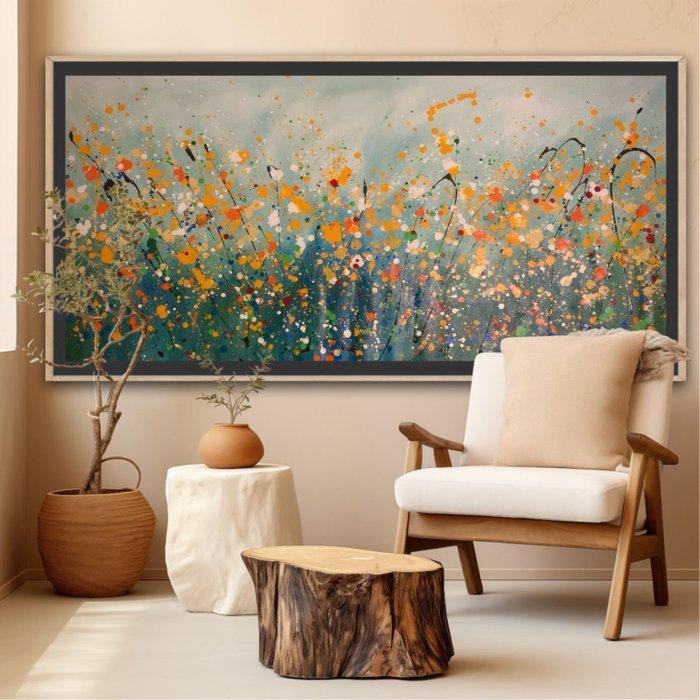 Helena Romano - Fioritura allegra, Antiek en Kunst, Kunst | Schilderijen | Modern