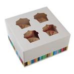 Cupcake dozen voor 4 cupcakes (4 stuks), Verzenden, Nieuw in verpakking