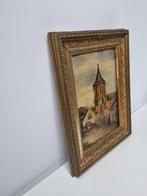 J. Wouters - 1918 - Olieverf op paneel - Kuiningen, Antiek en Kunst, Kunst | Schilderijen | Klassiek, Verzenden