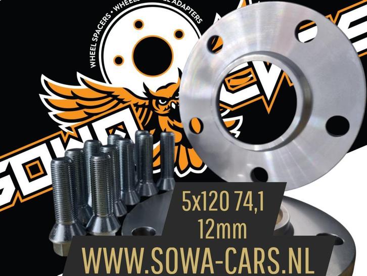 Spacers 12mm BMW E39 X5 E70 F15 X6 5x120 Spoorverbreders, Auto diversen, Tuning en Styling, Ophalen of Verzenden