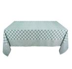 Tafelkleden Groen en Wit Geblokt 140x140cm 100% Katoen - Tre, Verzenden, Nieuw