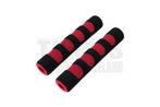 Remhendel greep foam rubber zwart / rood Tuning, Fietsen en Brommers, Ophalen of Verzenden, Nieuw