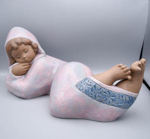 Lladró - Francisco Polope - sculptuur, Sueños de Paz - 40 cm, Antiek en Kunst, Antiek | Glas en Kristal