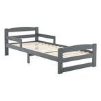 Jeugdbed / Kinderbed Arona - 90 x 200 cm - Grijs, Kinderen en Baby's, Kinderkamer | Bedden, Verzenden, Nieuw