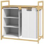 TRUUSK Wasmand 4 Vakken - 2 Uitschuifbare &amp; Afneembare W, Verzenden, Nieuw