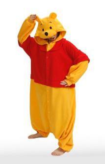 Onesie Winnie De Poeh Pak Kind 110-116 Beer Berenpak Jumpsui, Kinderen en Baby's, Carnavalskleding en Verkleedspullen, Nieuw, 110 t/m 116