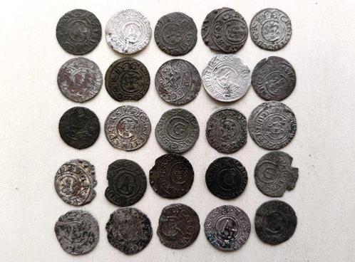 Livonia. Sigismund III, Gustavus Adolphus, Christina., Postzegels en Munten, Munten | Europa | Niet-Euromunten