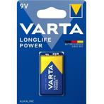 Varta E (6LR61) 9V Longlife batterij - 1 stuk in, Audio, Tv en Foto, Nieuw, Ophalen of Verzenden