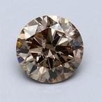 1 pcs Diamant (Natuurlijk gekleurd) - 1.01 ct - Rond - Fancy, Nieuw