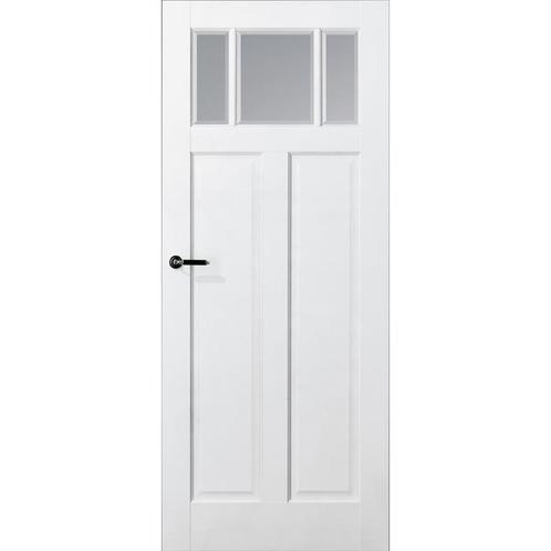 Skantrae binnendeur SKS 231 Facet blank glas, Doe-het-zelf en Verbouw, Deuren en Horren, Zo goed als nieuw, Ophalen of Verzenden