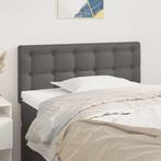 vidaXL Hoofdbord 100x5x78/88 cm kunstleer grijs, Huis en Inrichting, Verzenden, Nieuw, Grijs, Overige materialen