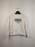 White graphic Nirvana sweatshirt, Verzenden, Nieuw
