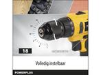 Powerplus POWX00435 Accuboormachine - Schroefboormachine -, Verzenden, Nieuw