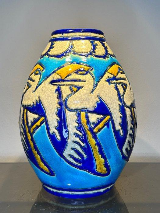 Keramis Boch, Boch Frères, Keramis - Charles Catteau - Vaas, Antiek en Kunst, Antiek | Glas en Kristal