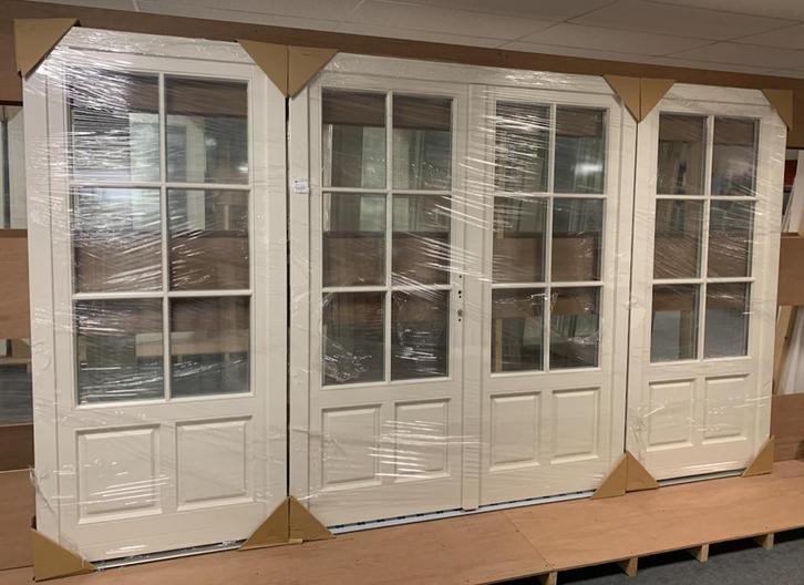 Verhuisuitverkoop! Luxe Hardhouten Ramen &amp; Deuren OP=OP!, Doe-het-zelf en Verbouw, Kozijnen en Schuifpuien, Deurkozijn, Nieuw