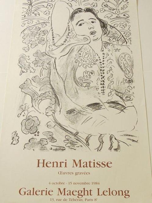 Henri Matisse (1869-1954) - Henri Matisse Oeuvres gravées -, Antiek en Kunst, Kunst | Tekeningen en Foto's