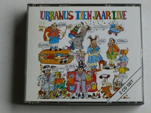 Urbanus - Tien Jaar Live (2 CD), Cd's en Dvd's, Cd's | Humor en Cabaret, Verzenden