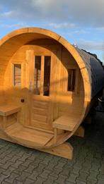 nieuwe barrel sauna van 2-6 meter ruime sta hoogte, Sport en Fitness, Sauna, Nieuw, Fins of Traditioneel, Complete sauna