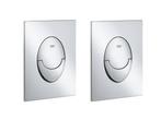 Veiling - 2x Grohe bedieningsplaat S-size Skate Air chroom, Nieuw