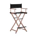 Aluminium Visagie en Make up Stoel Rosé Goud met Voetensteun, Sieraden, Tassen en Uiterlijk, Uiterlijk | Cosmetica en Make-up