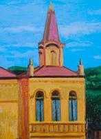 David Hockney (1937) - Victoria Hall Saltaire -, Antiek en Kunst, Kunst | Tekeningen en Foto's