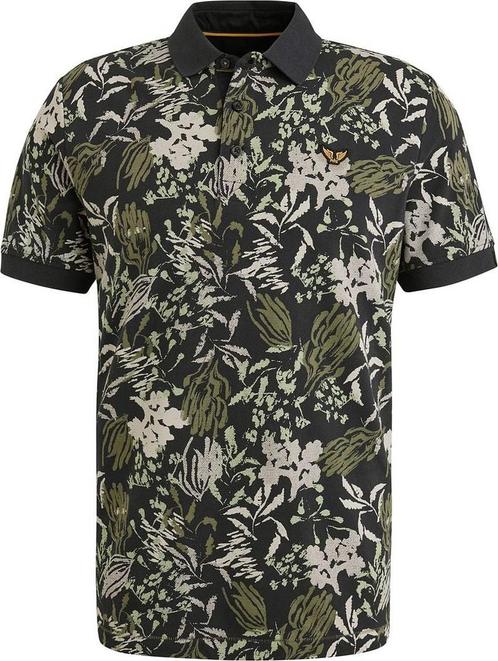 PME Legend Poloshirt Piqué Print Navy maat 3XL Heren, Kleding | Heren, Polo's, Nieuw, Overige maten, Verzenden