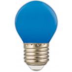 Calex LED kogellamp 240V 1W 12lm E27 Blauw 1 Stuk (E27 LED), Nieuw, Verzenden