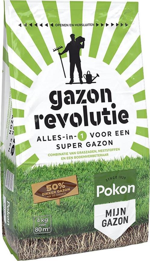 POKON GAZON REVOLUTIE 7,5 KG (GAZONMEST, PLANT & ZORG), Tuin en Terras, Plantenvoeding, Nieuw, Ophalen of Verzenden