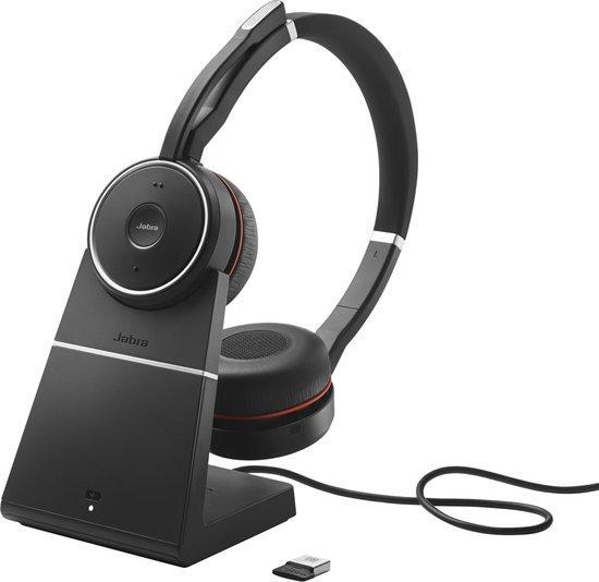 Jabra evolve 75 bluetooth headset with microphone, Zakelijke goederen, Kantoor en Winkelinrichting | Kantoorartikelen, Verzenden