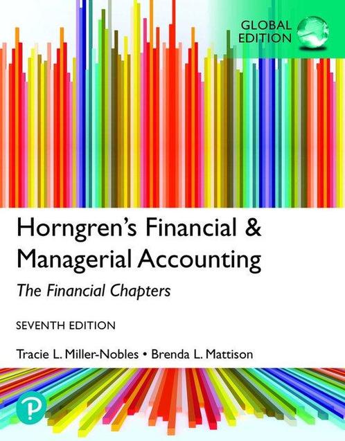 9781292412320 Horngrens Financial  Managerial Accounting..., Boeken, Economie, Management en Marketing, Zo goed als nieuw, Verzenden