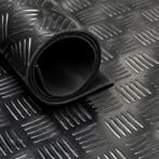 Rubber loper / rubbermat op rol Traanplaat 3mm - Breedte 120, Doe-het-zelf en Verbouw, Verzenden, Nieuw