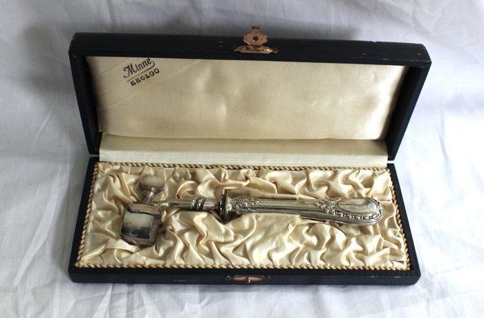 Tang - .840 zilver - 1800-1850, 1750-1800 - Klem- /, Antiek en Kunst, Antiek | Goud en Zilver