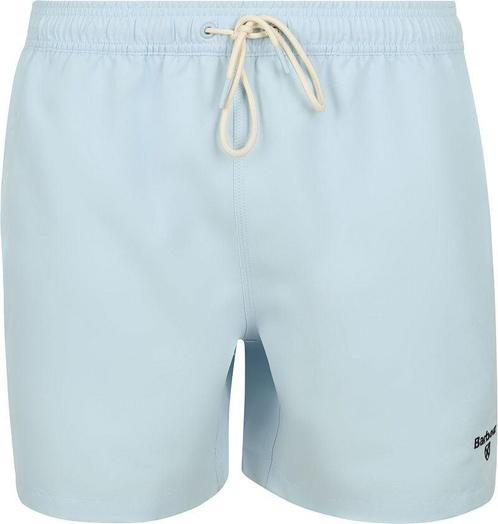 Barbour Zwemshort Logo Lichtblauw maat L Heren, Kleding | Heren, Broeken en Pantalons, Nieuw, Maat 52/54 (L), Verzenden