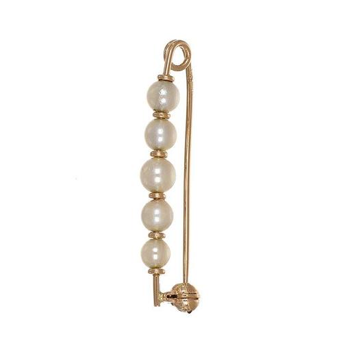 Broche - 18 karaat Geel goud - Parel, Sieraden, Tassen en Uiterlijk, Antieke sieraden