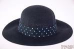 dames Zomerhoed blauw met polkadot band 53-57 Nieuw, Kleding | Dames, Hoeden en Petten, Hoed, Hawkins, Nieuw, One size fits all
