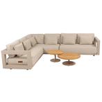 Volta Metropolitan hoek loungeset 5 delig teak latte 4, Ophalen of Verzenden, Nieuw