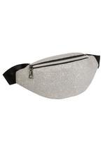 Heuptasje Zilver Glitters Fanny Pack Zilveren Kleine Heuptas, Ophalen of Verzenden, Nieuw, Grijs, Overige typen