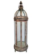 XL - 90 cm - Lantaarn - Glas, Metaal