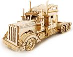 Robotime Heavy Truck DIY Modelbouw Knutselen (Recreatie), Verzenden, Nieuw