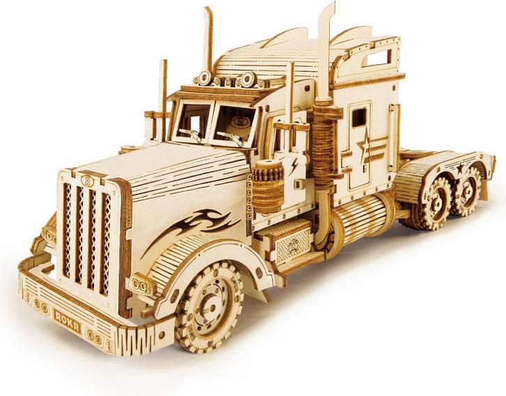 Robotime Heavy Truck DIY Modelbouw Knutselen (Recreatie), Hobby en Vrije tijd, Modelbouw | Overige, Nieuw, Verzenden