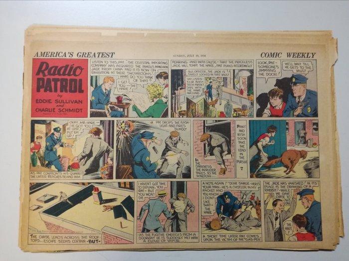 Radio Patrol - 165 Krantpaginas - 1936/1942, Boeken, Strips | Comics