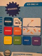 KZD ONG 3 4 KEUZEDEEL ONDERNEMEND GEDRAG GESCH 9789400223707, Boeken, Zo goed als nieuw