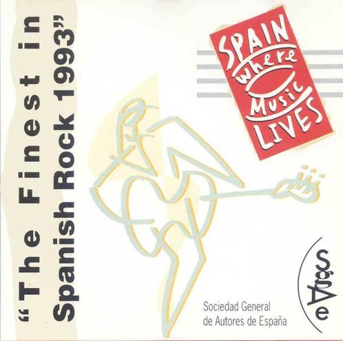 cd - Various - The Finest In Spanish Rock 1993, Cd's en Dvd's, Cd's | Rock, Zo goed als nieuw, Verzenden