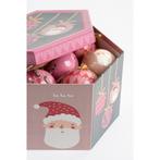 Kerstballen Cadeauset - 14 Stuks - Ø8 cm - Onbreekbaar - Roz, Diversen, Kerst, Verzenden, Nieuw