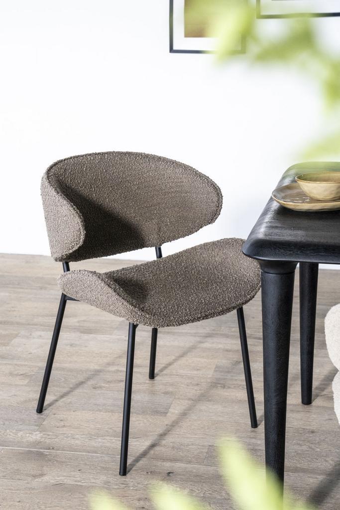 Stoel Eleonora TESS Bruin *NIEUW* Eetkamerstoel, Huis en Inrichting, Stoelen, Vijf, Zes of meer stoelen, Bruin, Nieuw, Metaal