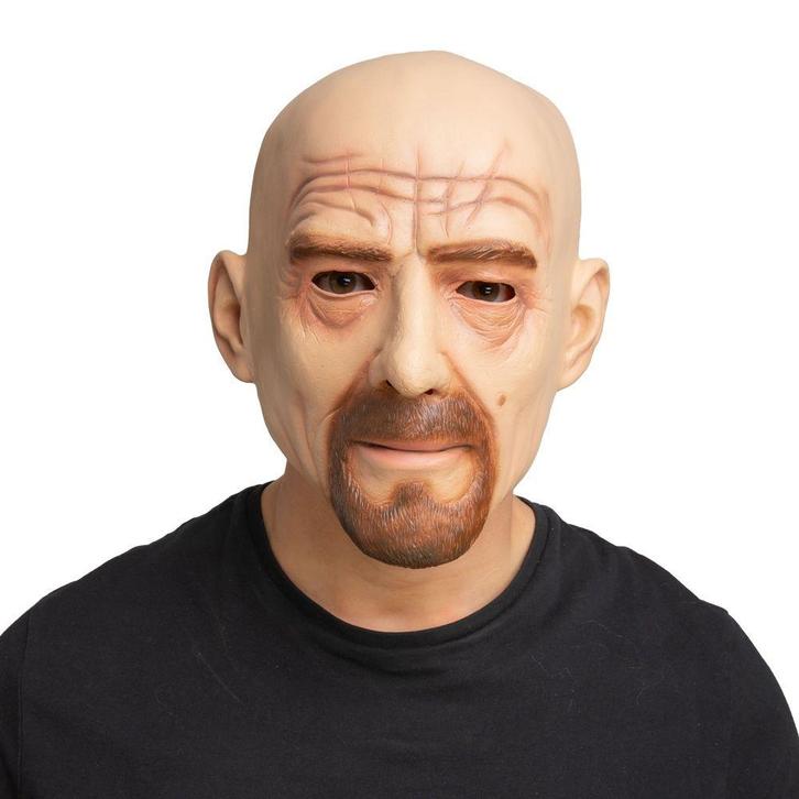 Masker Man Met Baard Latex, Hobby en Vrije tijd, Feestartikelen, Feestartikel, Nieuw, Verzenden