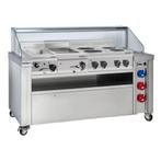 GGM Gastro | Mobiel Kookstation - 1600x850mm - Hoogte: |, Verzenden, Nieuw in verpakking, Overige typen