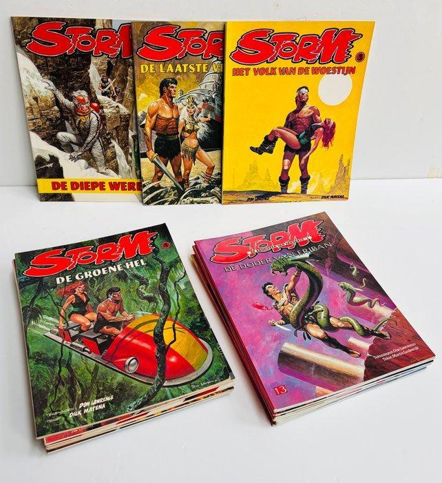 Storm 1 t/m 21 - opeenvolgende reeks SC - 21 Album - Eerste, Boeken, Stripboeken